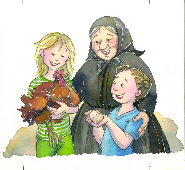 Justine Pays de Sofia - Cover Grandma with Chicken