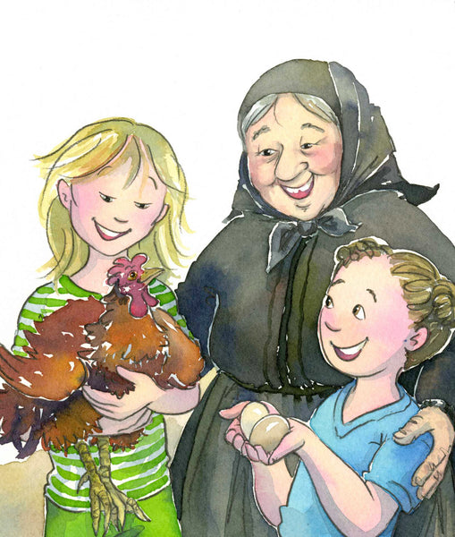 Justine Pays de Sofia - Cover Grandma with Chicken