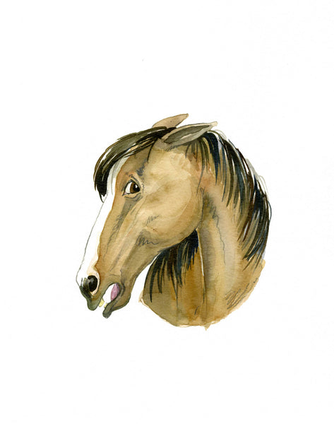 Little Red Hen illustration original page 10