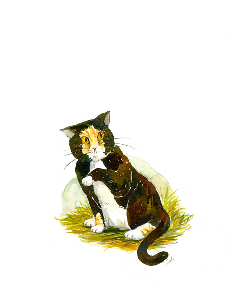 Little Red Hen illustration original page 14