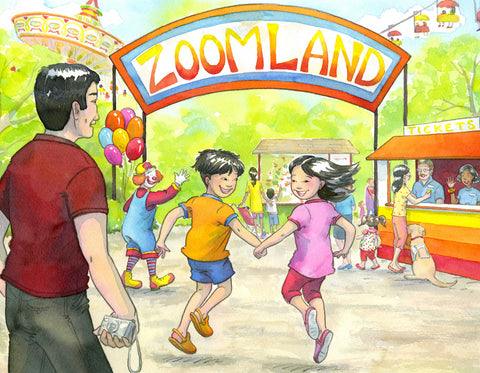 Zoomland illustration original